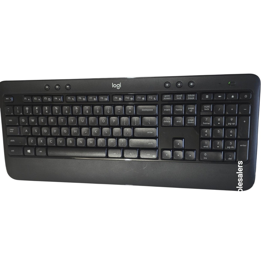Logitech K540 Advanced Wireless Keyboard Black Y-R0012 Full Size Media Keys